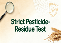 Strict Pesticide-Residue Test