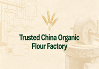 Trusted China Organic Flour Factory