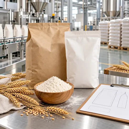 Organic Flour OEM and Private Label Supply Solution for Overseas Buyers